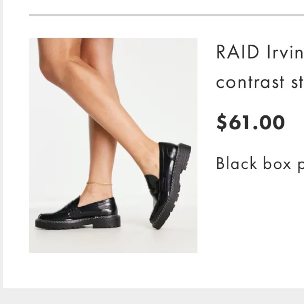 Chunky loafer